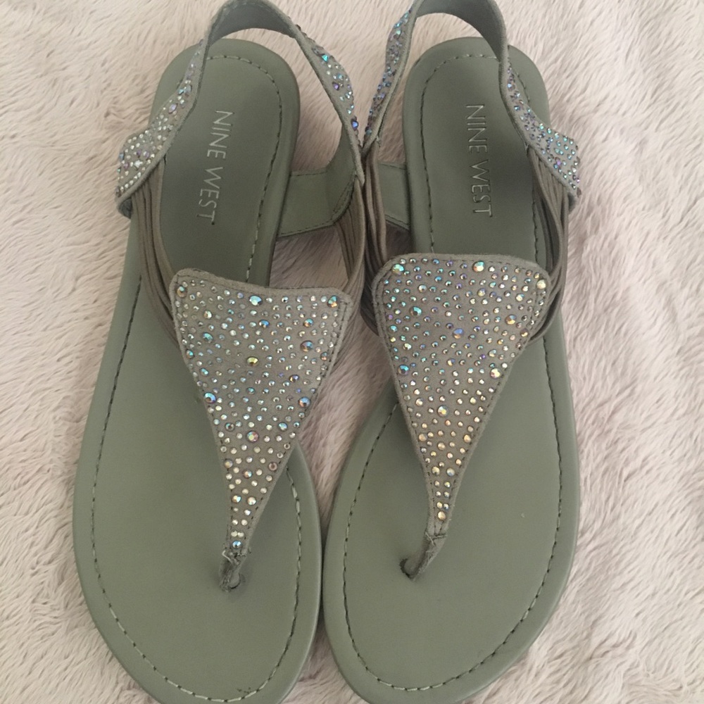 Sparkly sandals